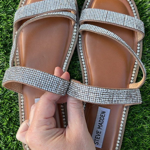 🦜STEVE MADDEN Rhinestone Sandals🦜 - Picture 8 of 8